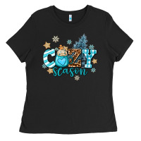 Black cozy season Ladies Tee - AdoDesignShop