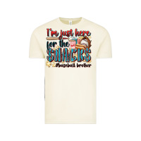 Vintage Arctic i'm just here for the snacks #baseball brother Vintage Tee - Zillion Design Studio