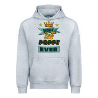 Heather Grey world's best poppi ever Urban Hoodie - Jasminsmagicworld
