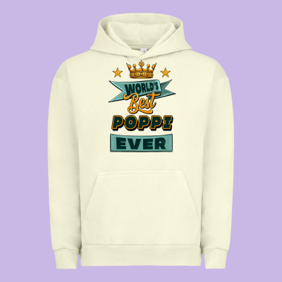World's Best Poppi Ever Urban Hoodie Designed By Jasminsmagicworld