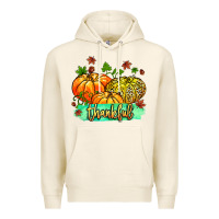 Tofu thankful pumpkins with glitter Premium Hoodie - MaliasSmallBusiness