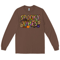 Chestnut spooky vibes Long Sleeve Tee - RacoonDesign