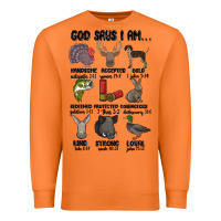 Carrot god says i am hunting Premium Sweatshirt - MaliasSmallBusiness