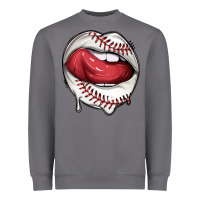 Storm sports lips baseball Heavyweight Sweatshirt - texasbilliewilder