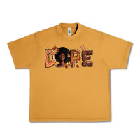 Peanut Butter dope melanin Urban Heavy Tee - Zillion Design Studio