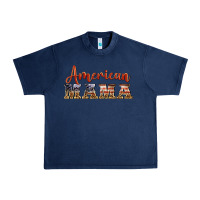 Navy american mama Urban Heavy Tee - BarkalooDesign