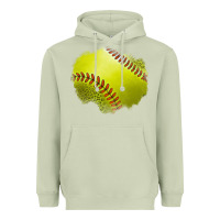 Matcha leopard softball patch Heavyweight Hoodie - Jasminsmagicworld