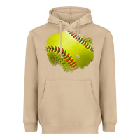 Mushroom leopard softball patch Heavyweight Hoodie - Jasminsmagicworld