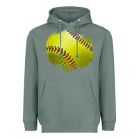 Leopard Softball Patch Heavyweight Hoodie | Teevron