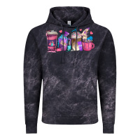 Cloud Black nail hustler coffee cups Vintage Hoodie - texasbilliewilder