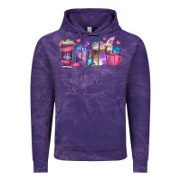 Cloud Purple nail hustler coffee cups Vintage Hoodie - texasbilliewilder