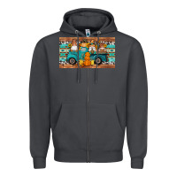 Smoke fall gnomes truck sippy cup Zipper Hoodie - Artiststas