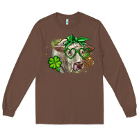 Chestnut Charolais St. Patrick's Day Long Sleeve Tee - OliviaCreatesArt