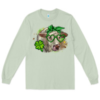 Matcha Charolais St. Patrick's Day Long Sleeve Tee - OliviaCreatesArt