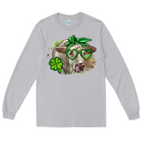 Moon Dust Charolais St. Patrick's Day Long Sleeve Tee - OliviaCreatesArt