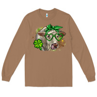 Toasted Coconut Charolais St. Patrick's Day Long Sleeve Tee - OliviaCreatesArt
