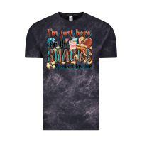 Cloud Black i'm just here for the snacks #american football br Vintage Tee - Zillion Design Studio