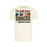 Vintage Arctic i'm just here for the snacks #american football br Vintage Tee - Zillion Design Studio