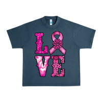 Midnight Navy cancer love Urban Heavy Tee - RanaPortraitStore