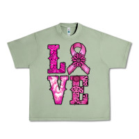 Oil Green cancer love Urban Heavy Tee - RanaPortraitStore