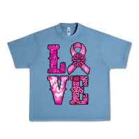 Pebble Blue cancer love Urban Heavy Tee - RanaPortraitStore