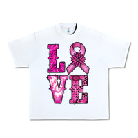 White cancer love Urban Heavy Tee - RanaPortraitStore