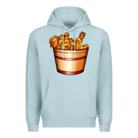 Blue Mist nugget and nuggets basket Premium Hoodie - AdoDesignShop
