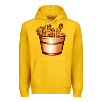 Lemon nugget and nuggets basket Premium Hoodie - AdoDesignShop