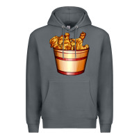 Rock nugget and nuggets basket Premium Hoodie - AdoDesignShop