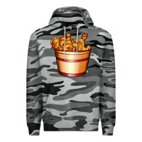 Slate Camo nugget and nuggets basket Premium Hoodie - AdoDesignShop