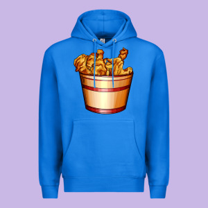 Nugget And Nuggets Basket Premium Hoodie Designed By Adodesignshop