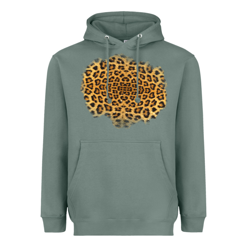 Leopard Patch Heavyweight Hoodie by Jasminsmagicworld | Teevron