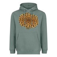 Sage leopard patch Heavyweight Hoodie - Jasminsmagicworld