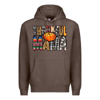 Coffee Thankful Mama Premium Hoodie - MaliasSmallBusiness