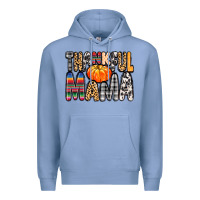 Colony Blue Thankful Mama Premium Hoodie - MaliasSmallBusiness