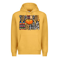 Mustard Thankful Mama Premium Hoodie - MaliasSmallBusiness