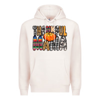 Pale Pink Thankful Mama Premium Hoodie - MaliasSmallBusiness