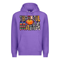 Purple Thankful Mama Premium Hoodie - MaliasSmallBusiness