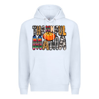 White Thankful Mama Premium Hoodie - MaliasSmallBusiness