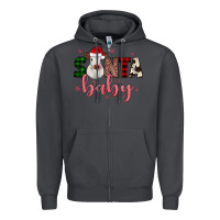 Smoke Santa baby Cow Zipper Hoodie - JahusDesignShop