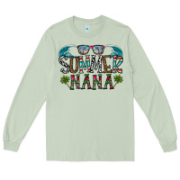 Matcha summer nana Long Sleeve Tee - CowhideDigitalArt