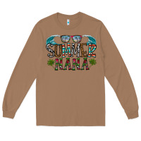 Toasted Coconut summer nana Long Sleeve Tee - CowhideDigitalArt