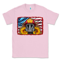 Bubblegum Pink firefighter air mask and sunflower Classic Tee - HRA Design Shop
