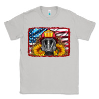 Moon Dust firefighter air mask and sunflower Classic Tee - HRA Design Shop