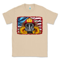 Mushroom firefighter air mask and sunflower Classic Tee - HRA Design Shop
