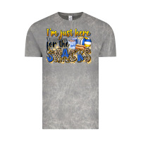 Cloud Rock i'm just here for the snacks volleyball Vintage Tee - Zillion Design Studio