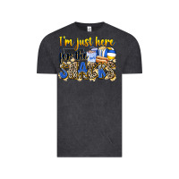 Vintage Black i'm just here for the snacks volleyball Vintage Tee - Zillion Design Studio