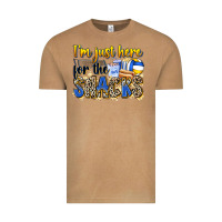 Vintage Camel i'm just here for the snacks volleyball Vintage Tee - Zillion Design Studio