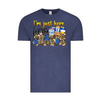 Vintage Denim i'm just here for the snacks volleyball Vintage Tee - Zillion Design Studio