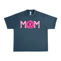 Midnight Navy breast cancer mom Urban Heavy Tee - RanaPortraitStore